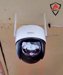 Instalacion de Cámara de seguridad wifi en castro