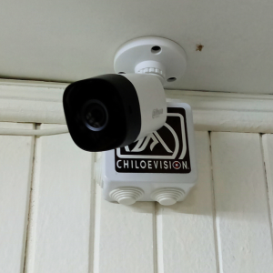 instalación de cámara de seguridad cctv en quellón