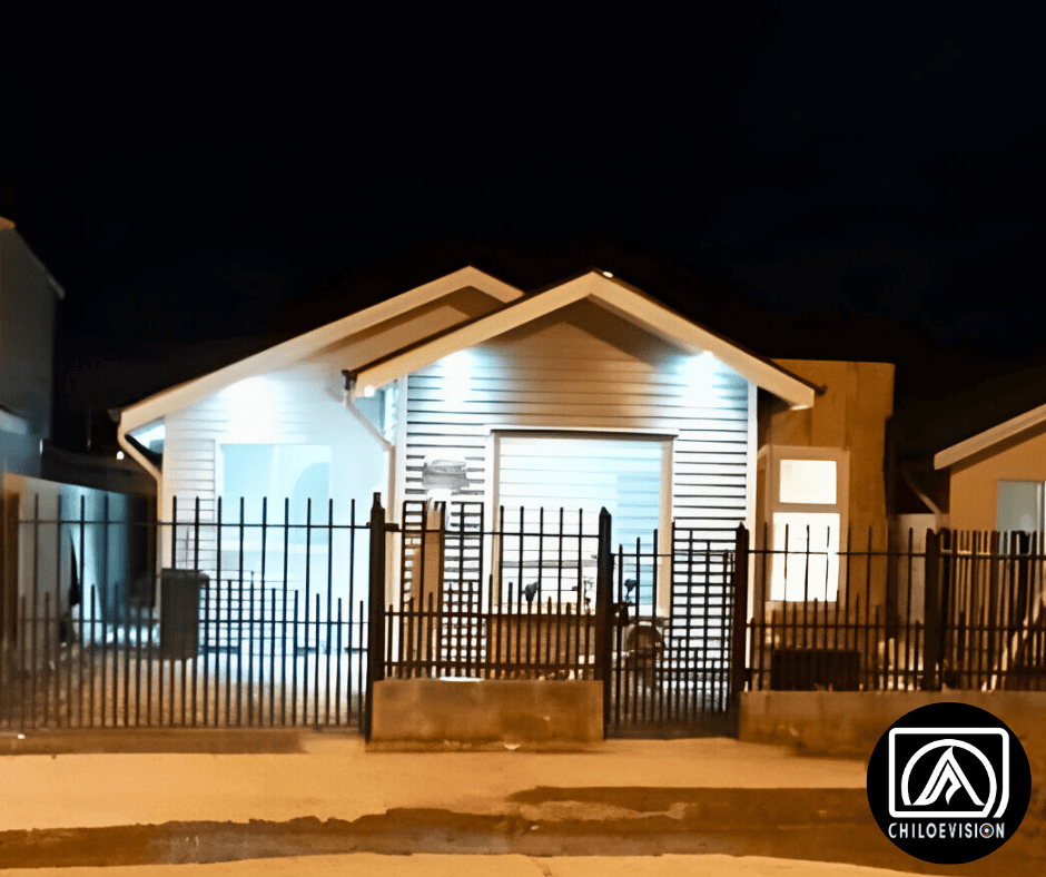Instalacion de luminarias en aleros