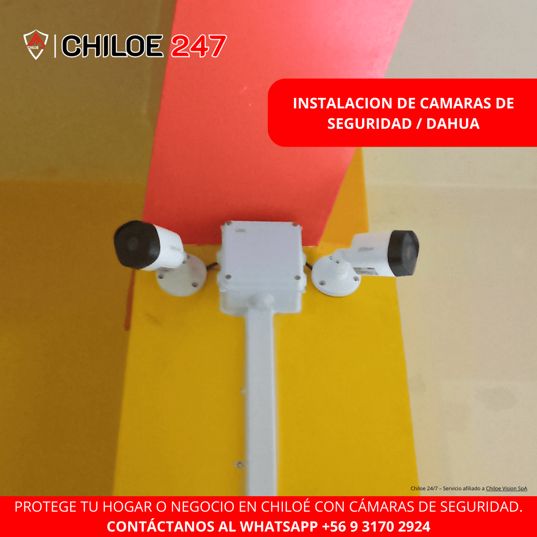 Instalación de Cámaras de Seguridad en Ancud / Chiloé 247
