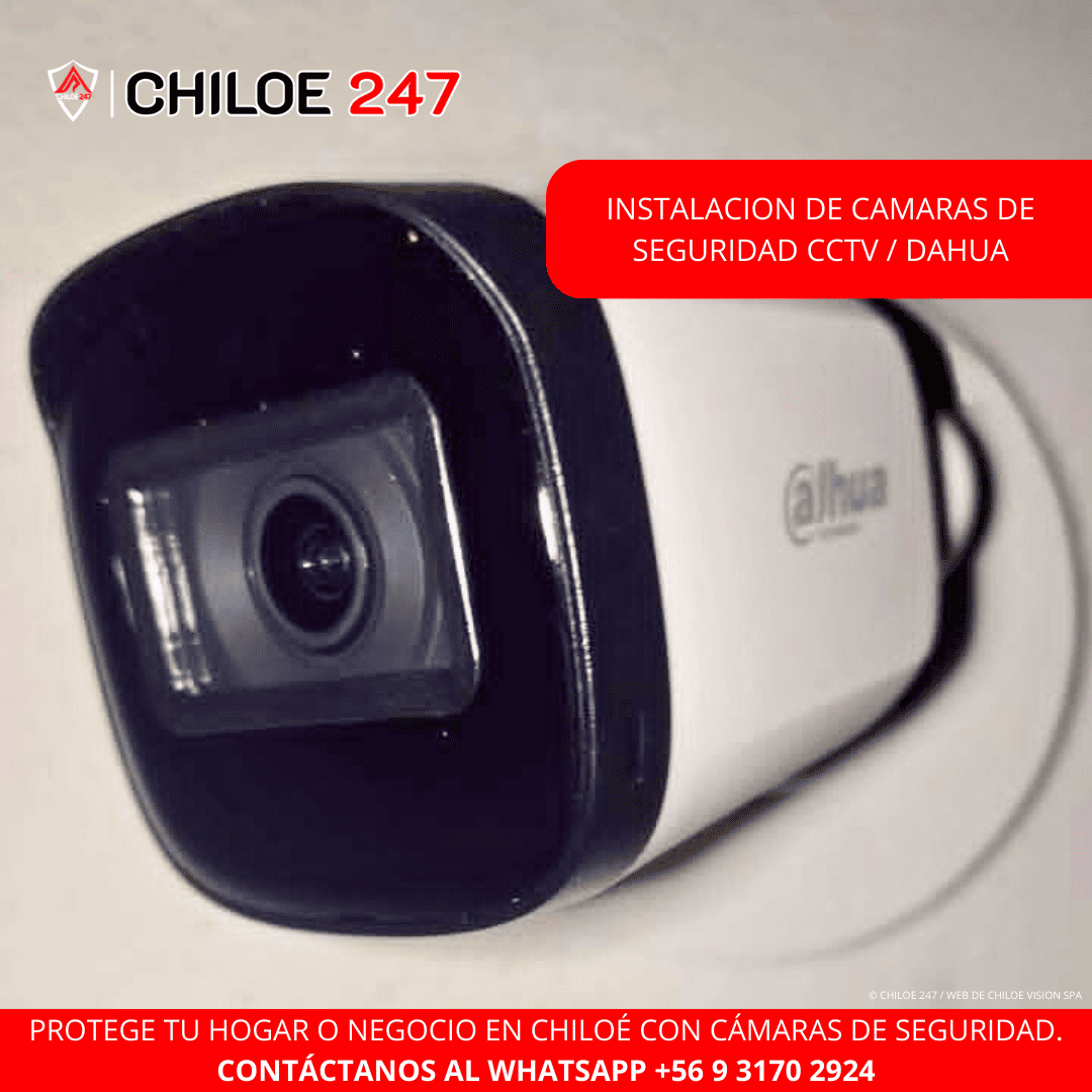 Camara de seguridad Bullet IP DAHUA / CHILOE247