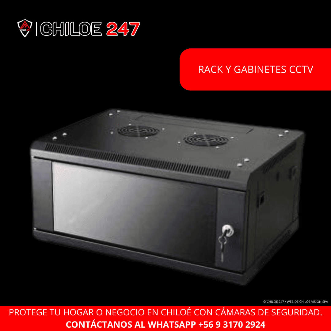 RACK Y GABINETES CCTV En Chiloe / CHILOE247