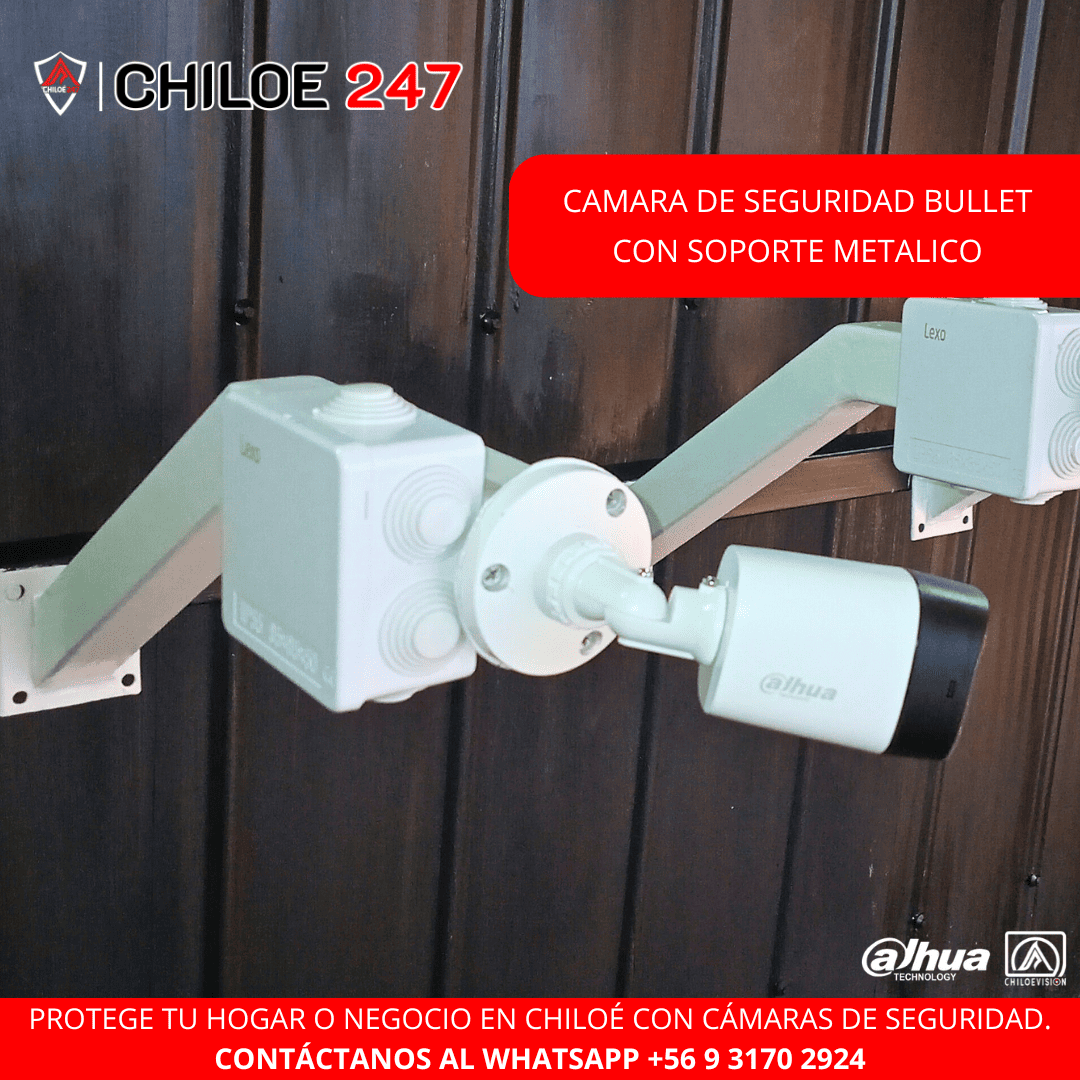 Instalación de cámaras de seguridad en Dalcahue 