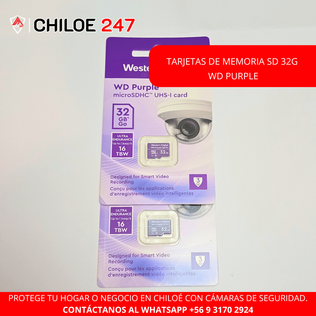 Tarjetas de Memoria Western Digital en Chiloé