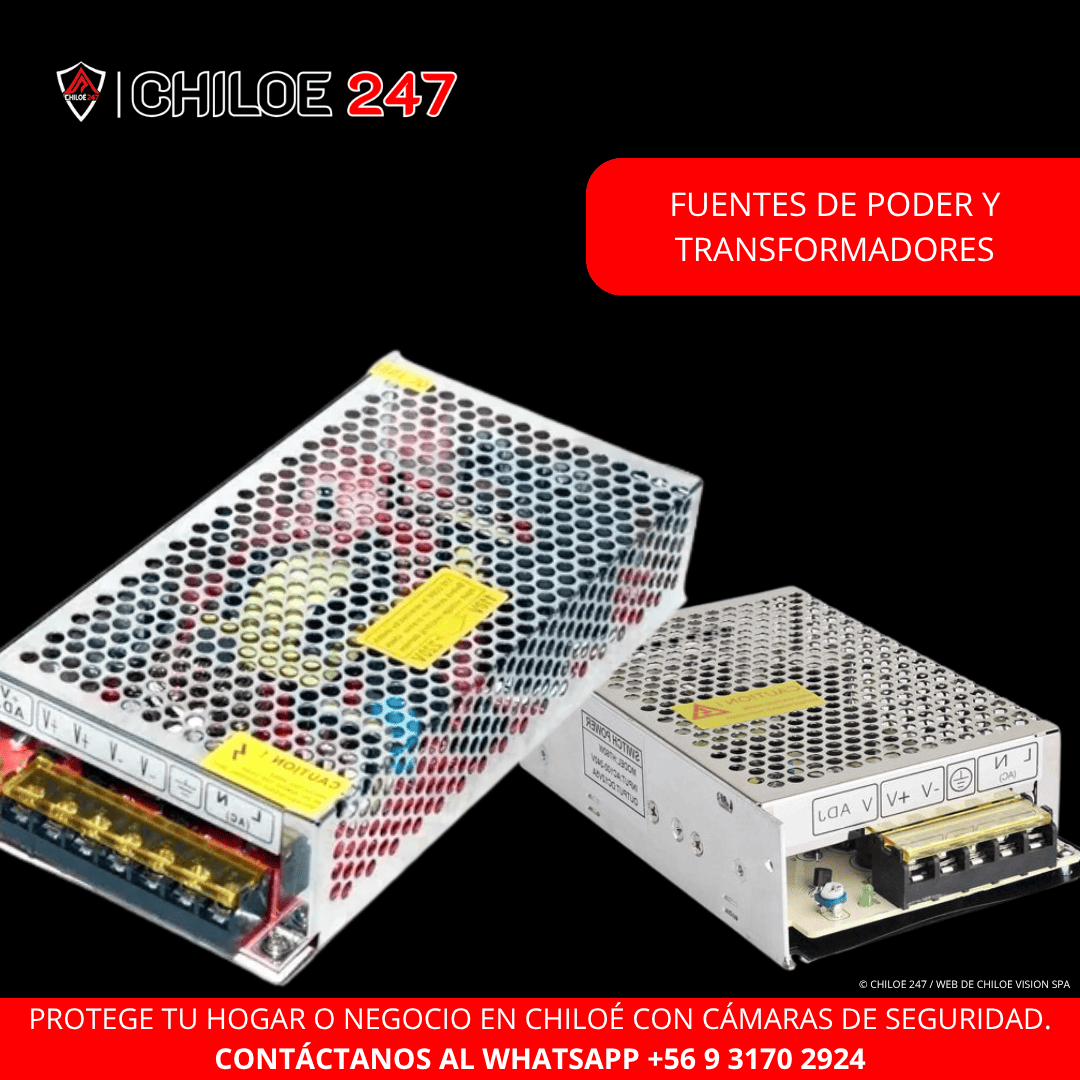 Fuente de Poder 12V 20A en Chiloé