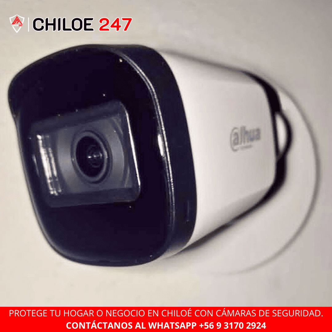Instalación de Cámaras de Seguridad en Achao, Chiloé