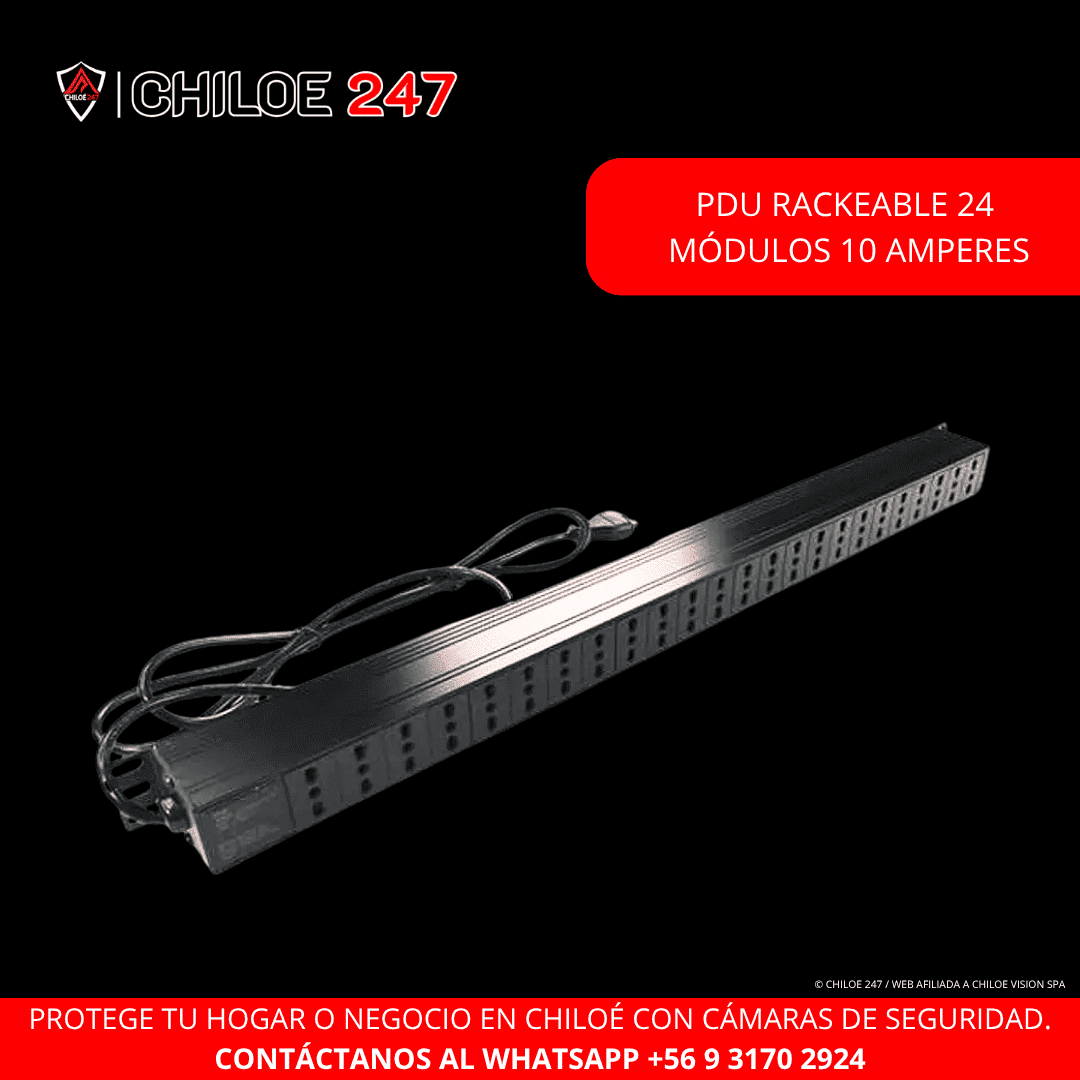 PDU Rackeable 24 Enchufes en Chiloe